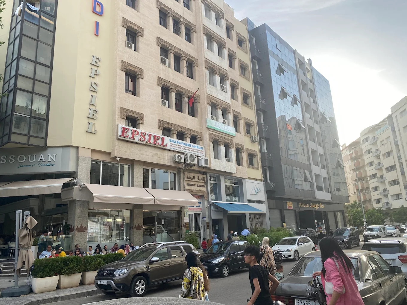 La rue du cabinet, en plein cœur de Fès